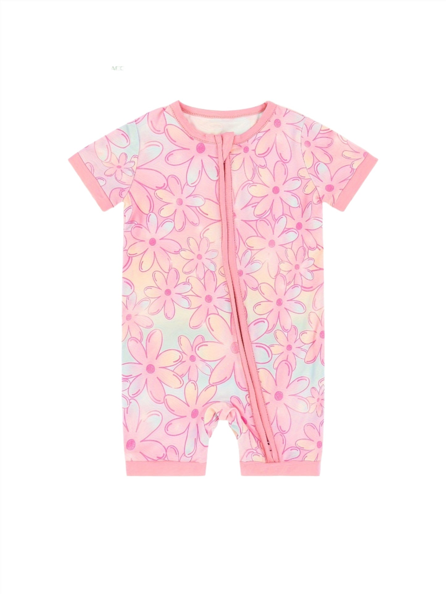 Watercolor Flower Bamboo Jammies (shorts)