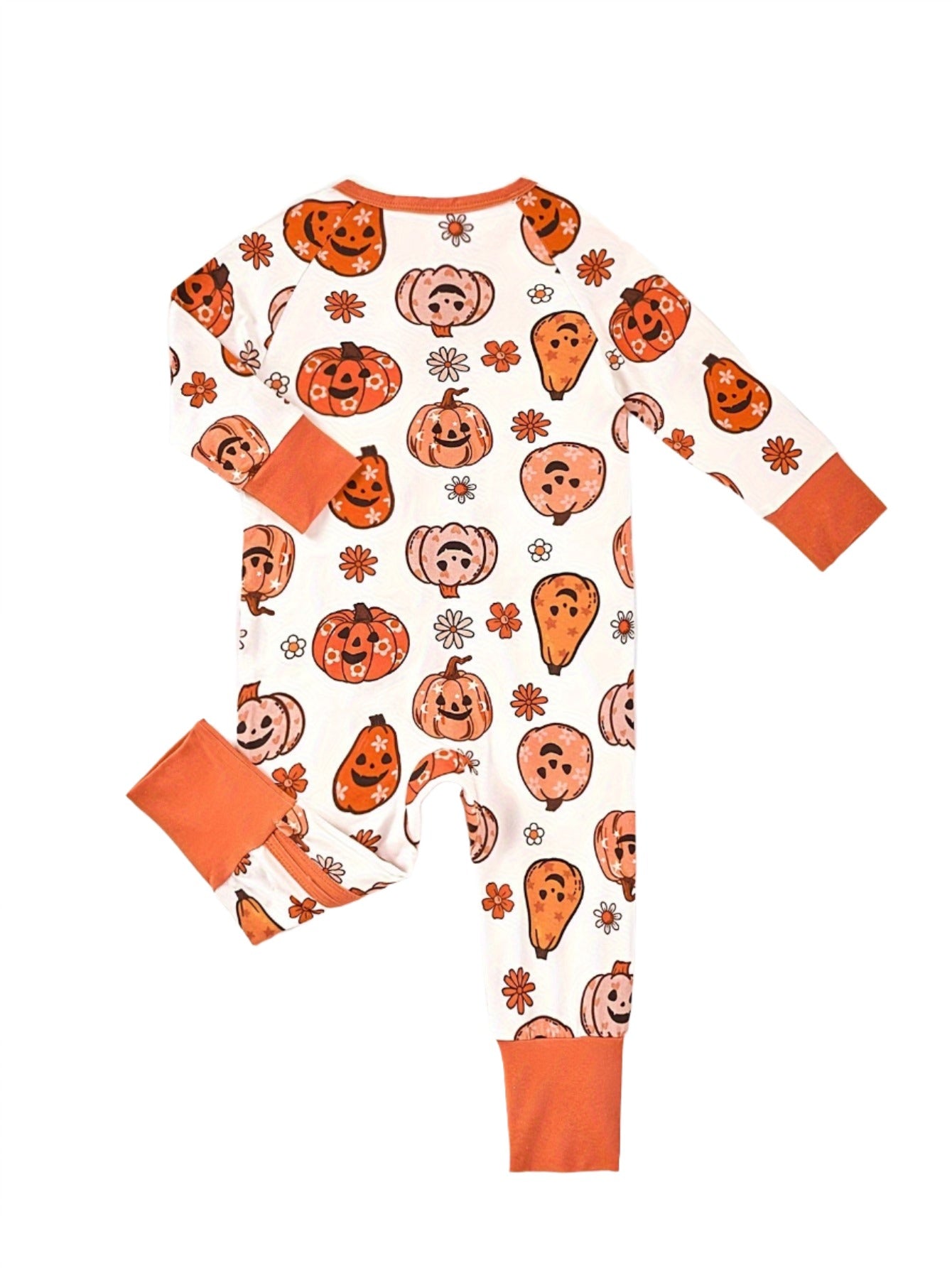 Happy Pumpkin Bamboo Jammies