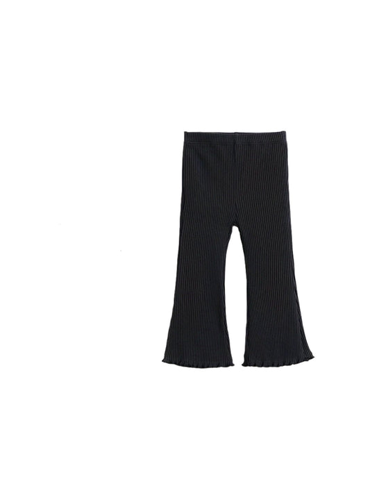 Ribbed Bell Bottom Pants (color options)