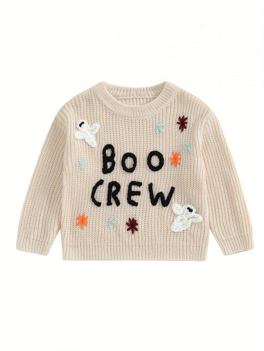 Boo Crew Knit Sweater