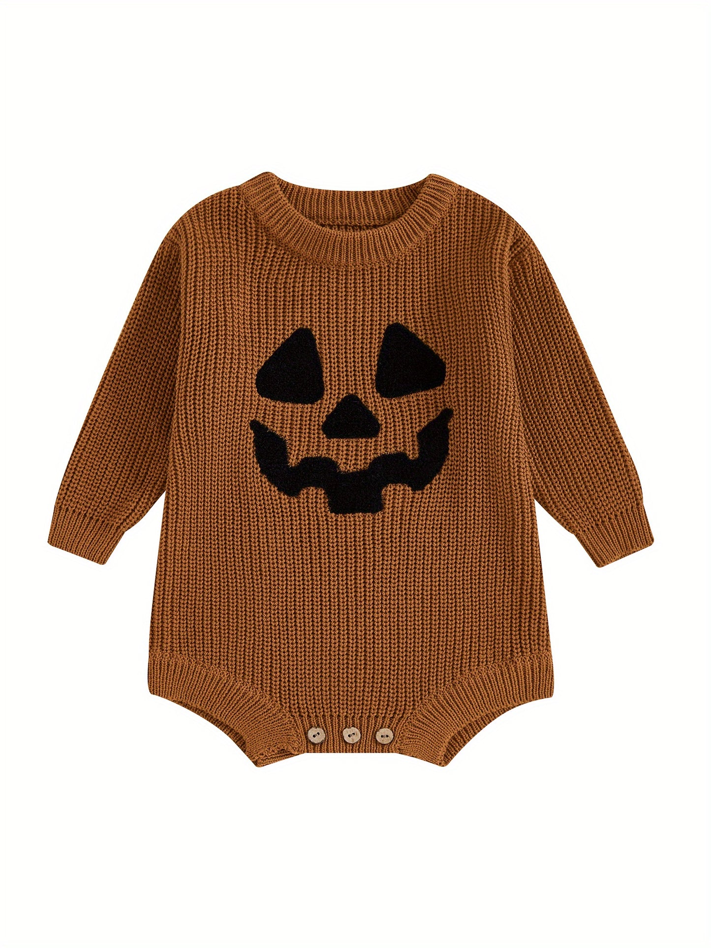 Halloween Sweater Romper (color options)