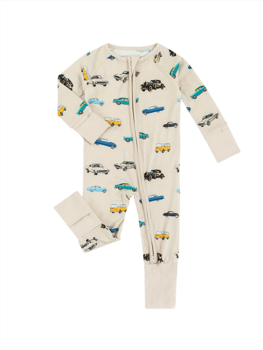 Vintage Cars Bamboo Jammies