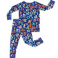 Animal Letters Bamboo Jammies (two piece)