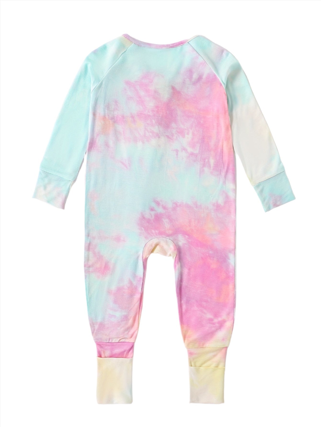 Pink Tie-Dye Bamboo Jammies