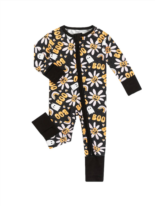 Flower Halloween Bamboo Jammies