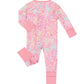 Watercolor Flower Bamboo Jammies