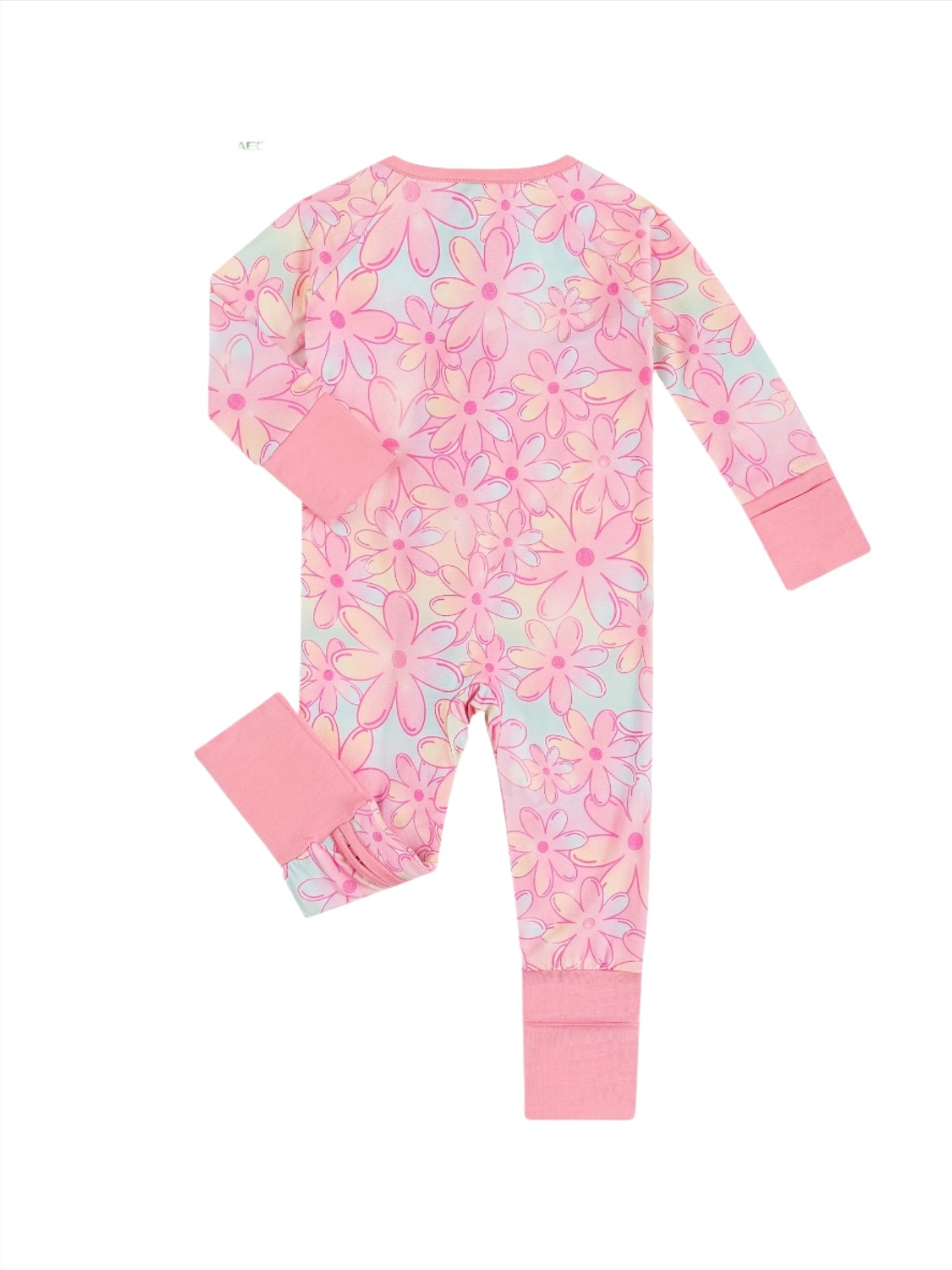 Watercolor Flower Bamboo Jammies