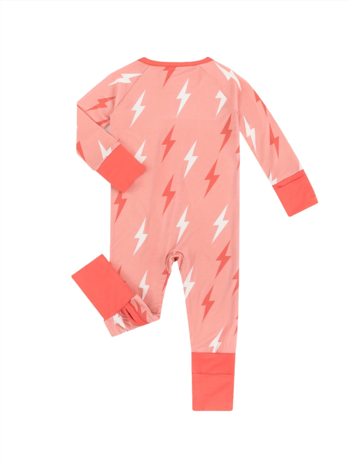 Pink Lightning Bamboo Jammies