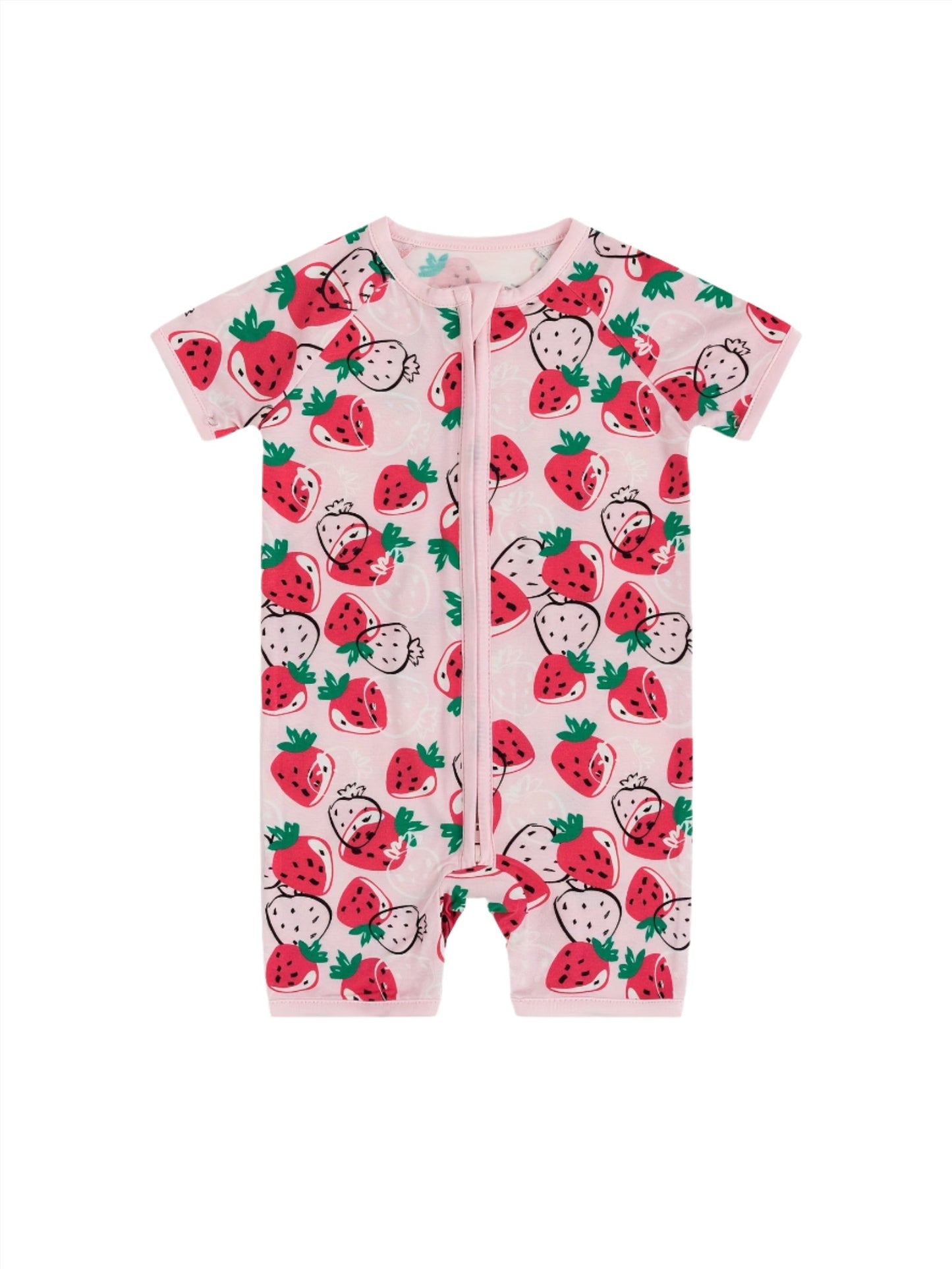 Strawberry Bamboo Jammies (shorts)