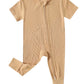 Short Sleeve Ribbed Bamboo Jammies