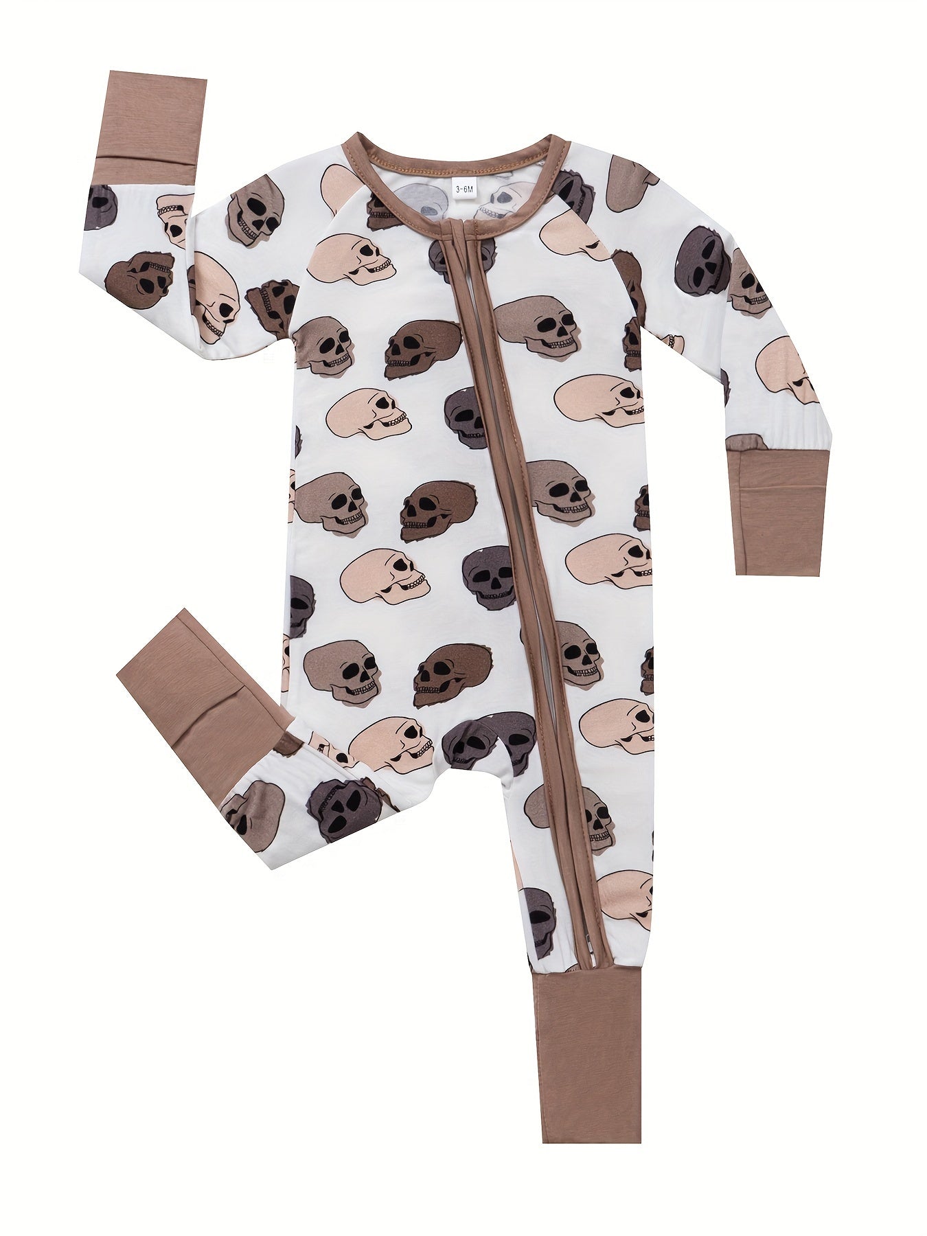 Neutral Skull Bamboo Jammies