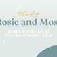 Rosie and Moss Gift Card