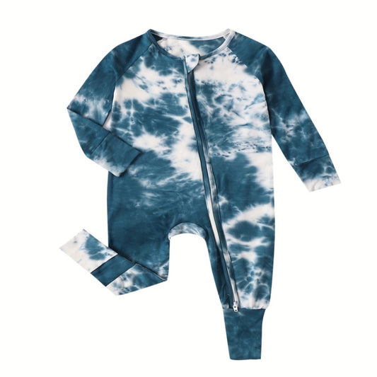 Waves Tie-Dye Bamboo Jammies