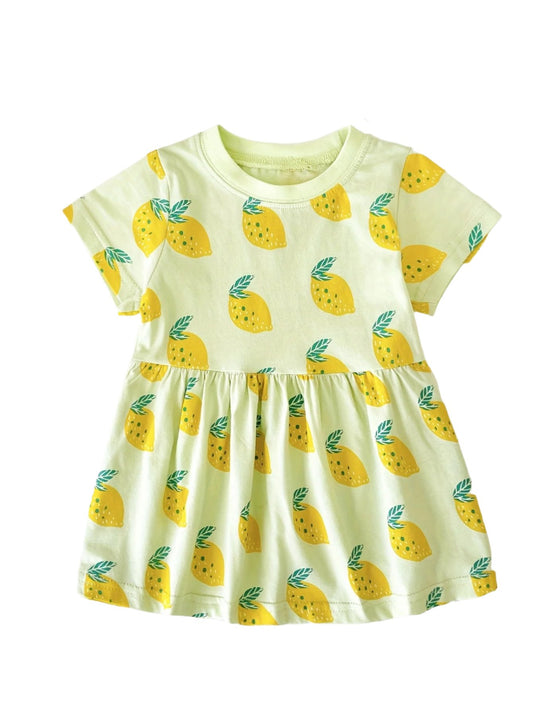 Cotton Lemon Dress