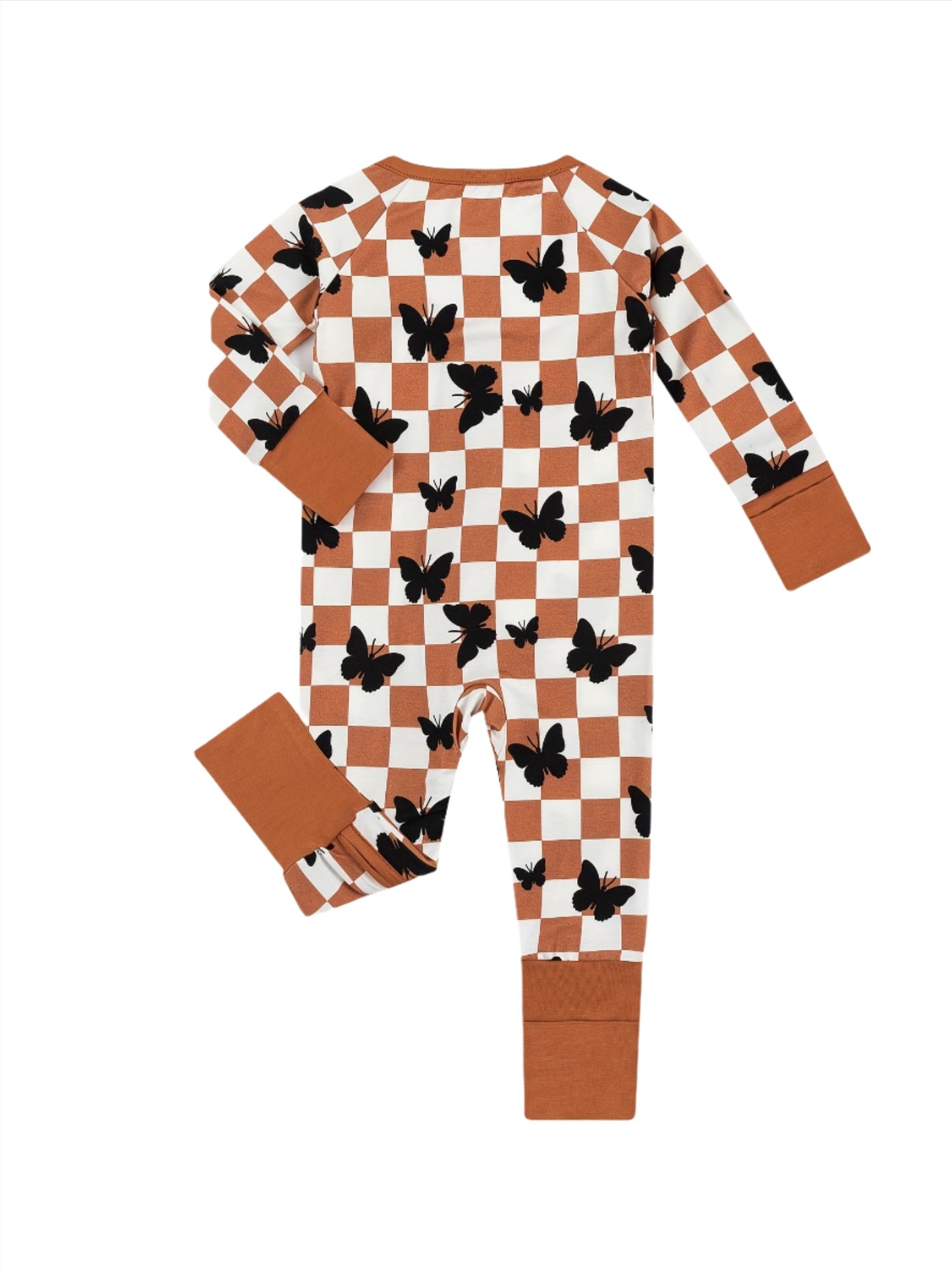 Checkered Butterfly Bamboo Jammies